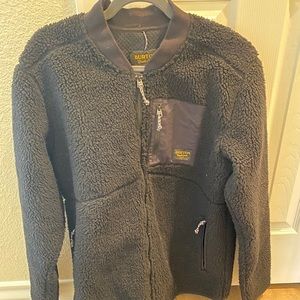Mens Burton “durable goods” fleece zip